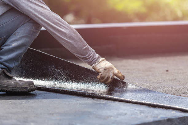 Professional Crawl Space Encapsulation technician working in Petros, TN